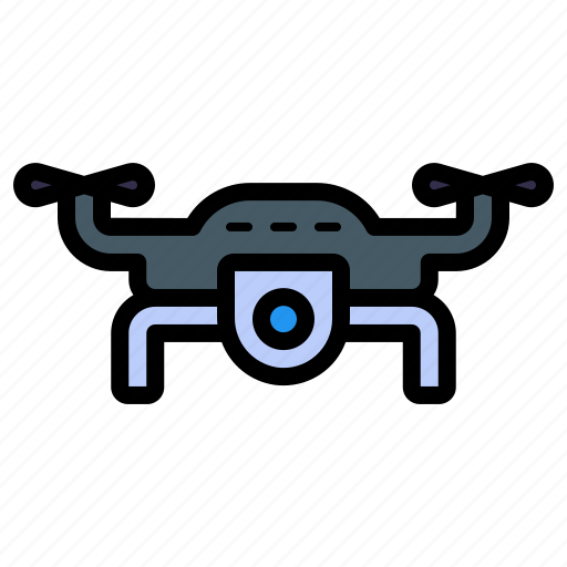 Drone, quadcopter, technology, electronic, drone camera icon - Download on Iconfinder