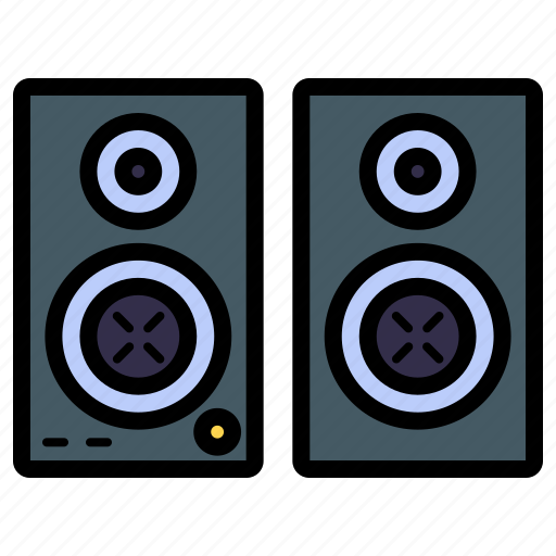Speaker, sound system, audio, volume, electronic icon - Download on Iconfinder