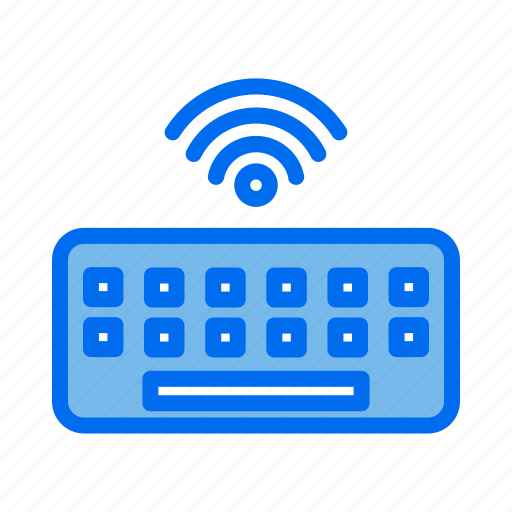 Keyboard, wireless, device, computer, hardware icon - Download on Iconfinder