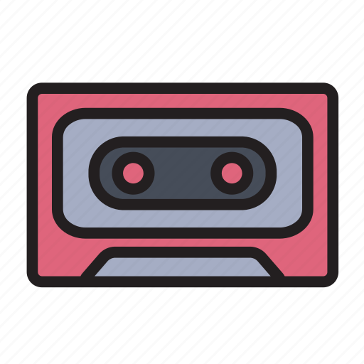 Cassette, media, music, play, player, tape icon - Download on Iconfinder