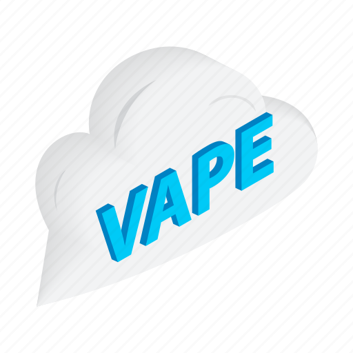 Cigarette, electronic, isometric, nicotine, vape, vaping, vapor icon - Download on Iconfinder