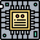 microchip, processor, cpu, circuit, computer