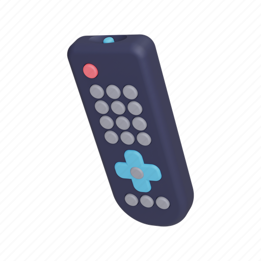 Remote, control, controller, tv, technology, electronic, television 3D illustration - Download on Iconfinder