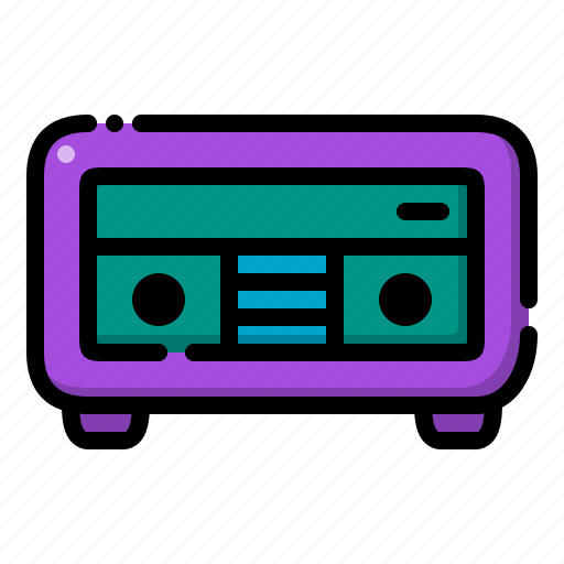 Fm radio, radio, audio, sound icon - Download on Iconfinder