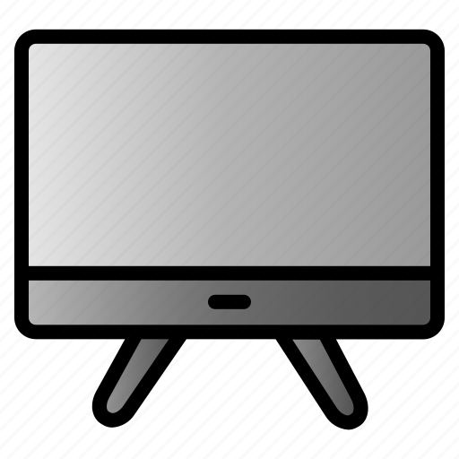 Television, screen, tv, monitor, led tv, electronics, telly icon - Download on Iconfinder