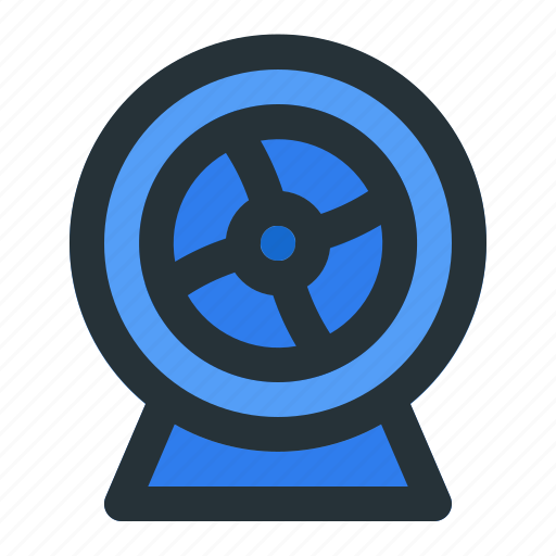 Blower, cooler, device, electronic, fan, hardware, multimedia icon - Download on Iconfinder
