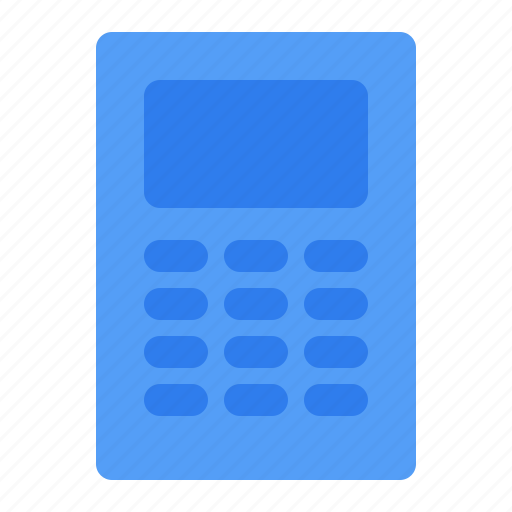 Calculate, calculator, device, electronic, machine, math, multimedia icon - Download on Iconfinder