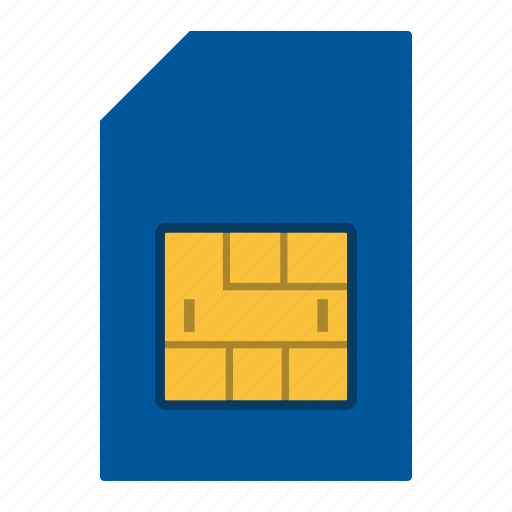 Sim card, mobile sim, gsm icon - Download on Iconfinder