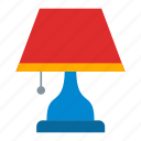 lamp, table lamp, light