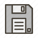 floppy disk, diskette, floppy, save, storage