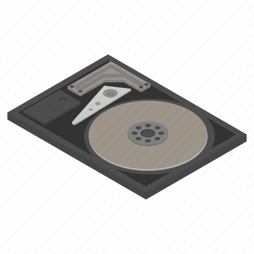 Disk, hard drive, technology, computer, device, hardware icon - Download on Iconfinder