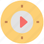 media play, multimedia, multimedia button, play button, video player 