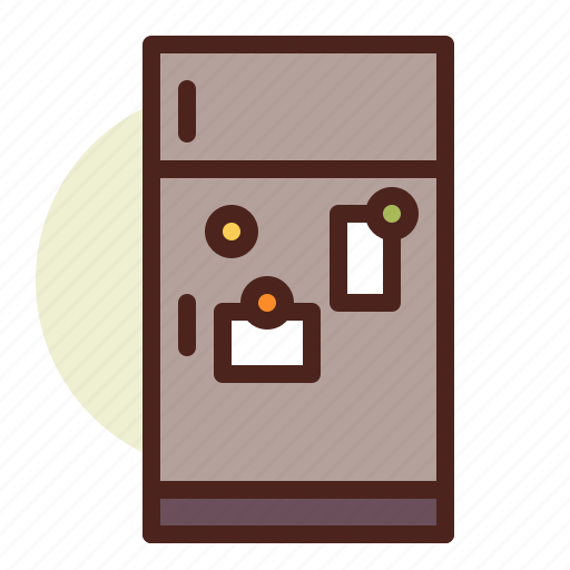 Fridge, kitchen, room, tech icon - Download on Iconfinder