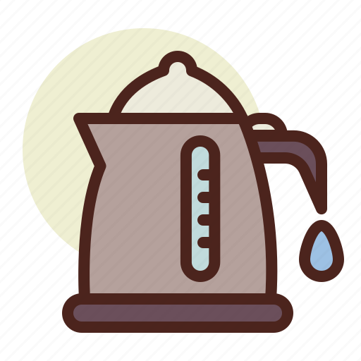 Kettle, kitchen, room, tech icon - Download on Iconfinder