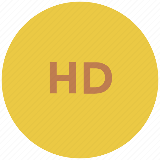 Hd, hd cd, hd screen, hd video, high definition, technology icon - Download on Iconfinder