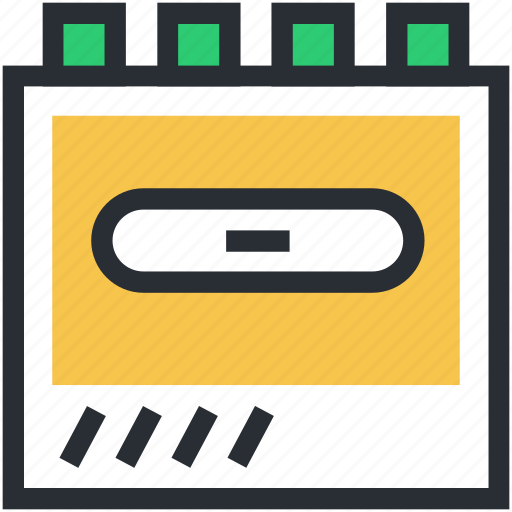 Cassette deck, cassette player, media, tape player, walkman icon - Download on Iconfinder