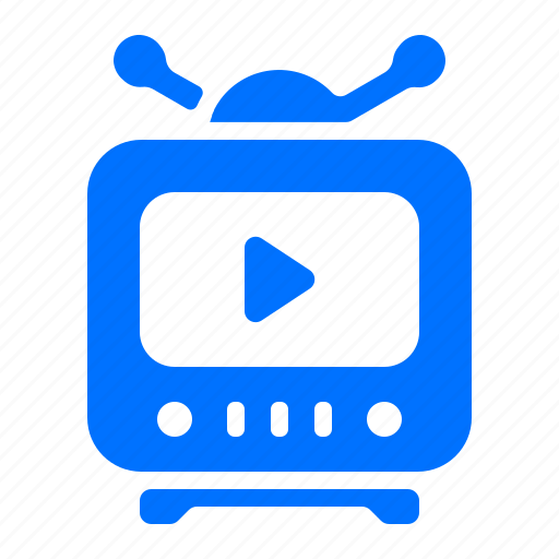 Electronic, monitor, retro, television icon - Download on Iconfinder