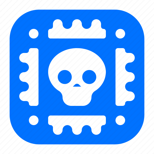 Deadly, lethal, microchip, virus icon - Download on Iconfinder