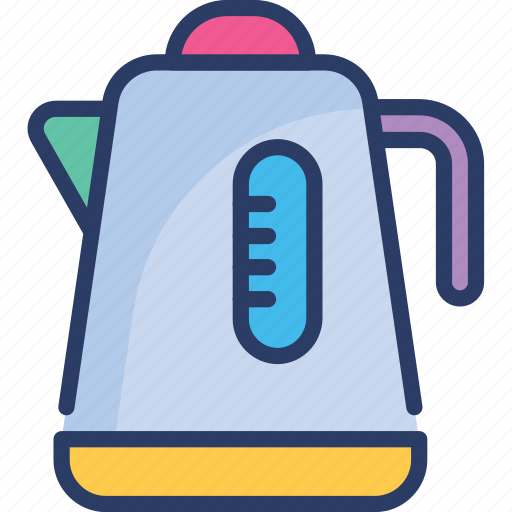 Boiler, electric, heat, kettle, kitchen, kitchenware, teapot icon - Download on Iconfinder