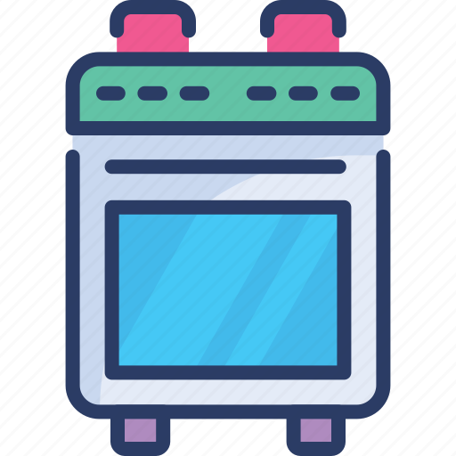Cooking, fire, flame, gas, kitchen, oven, stove icon - Download on Iconfinder