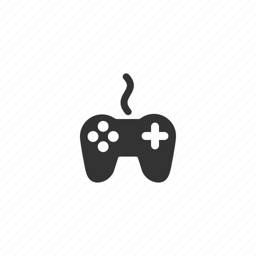 Play, wire, console, game, buttons, controller, analog icon - Download on Iconfinder