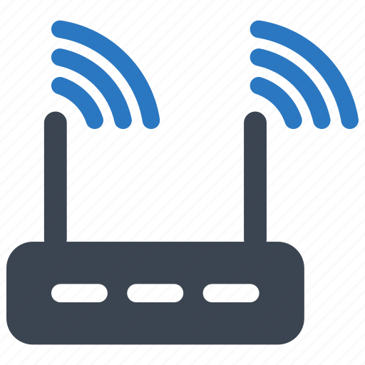 Router, signals, network icon - Download on Iconfinder