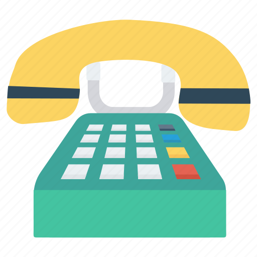 Communication, fax, landline, receiver, telephone icon - Download on Iconfinder