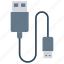 adapter, cable, connector, usb, wire 