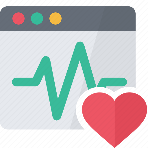 Activity, monitor, heart, screen, display icon - Download on Iconfinder