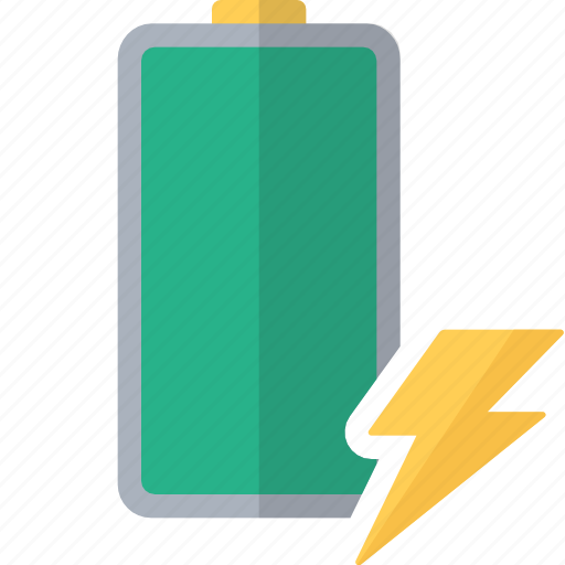 Battery, 100percent, execute, charging, energy icon - Download on Iconfinder