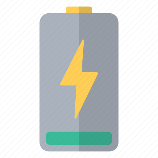 Battery, 10percent, charging, charge, power, energy icon - Download on Iconfinder