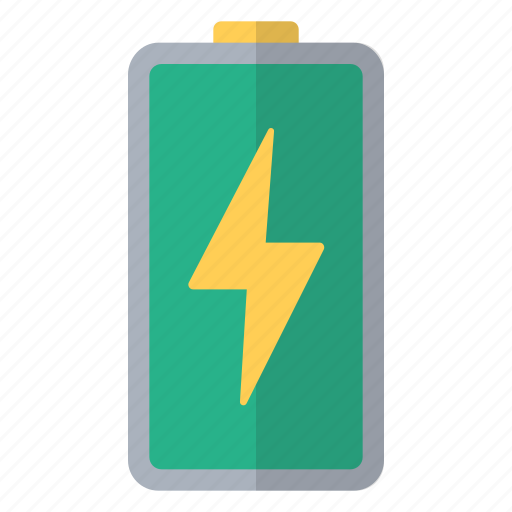Battery, charge, 100percent, energy, power icon - Download on Iconfinder