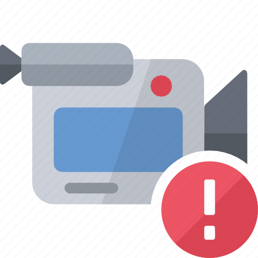Camera, video, error, photography icon - Download on Iconfinder