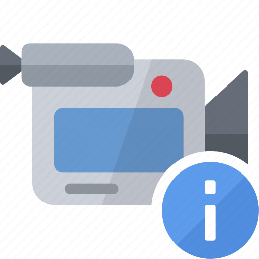 Camera, video, info, movie, player icon - Download on Iconfinder