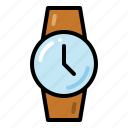 wristwatch, clock, time, hand