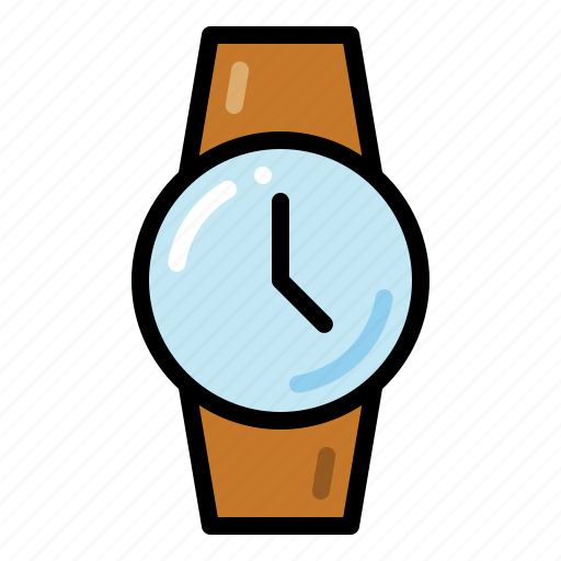 Wristwatch, clock, time, hand icon - Download on Iconfinder