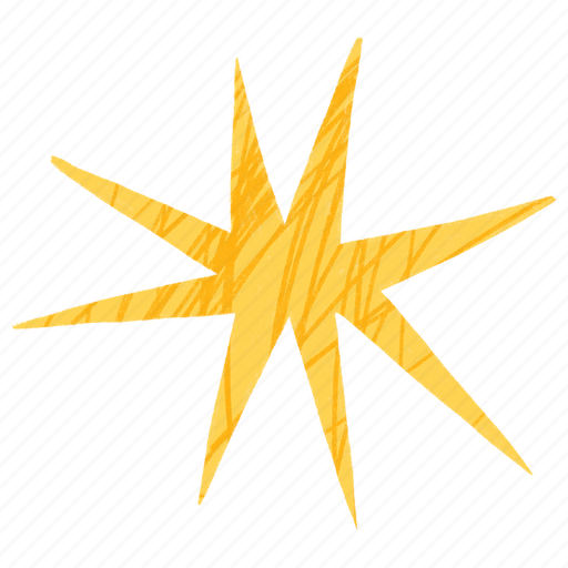 Sparkle star, star, sparkle, spark, starburst, shiny, bright icon - Download on Iconfinder