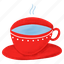 hot water, cup, teacup, dishware, tableware, coffee cup, drink, hot drink, beverage 