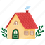 house, detached house, building, residential, home, property, accommodation, real estate, single house 