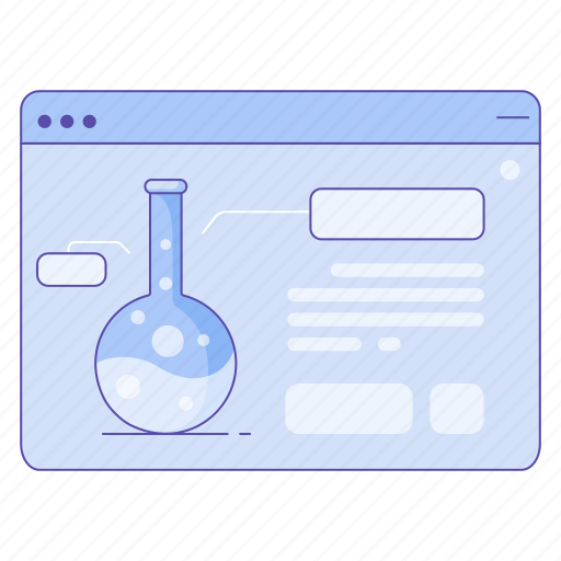 Objects, chemistry, lab, experiment, webpage, browser icon - Download on Iconfinder