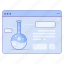 objects, chemistry, lab, experiment, webpage, browser 
