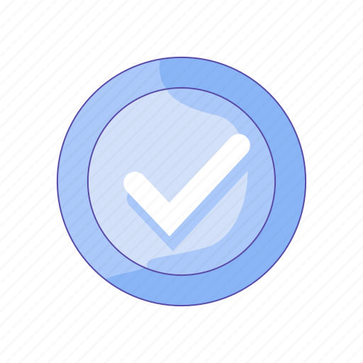 Objects, confirm, checkmark, approve, complete icon - Download on Iconfinder