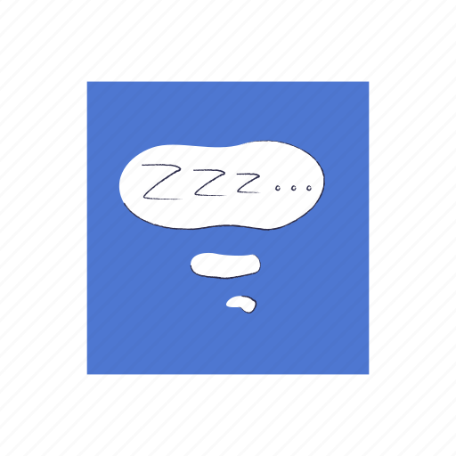 Objects, sleep, nap, tired, exhausted, bubble icon - Download on Iconfinder