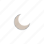 objects, moon, night, weather, mode, crescent 