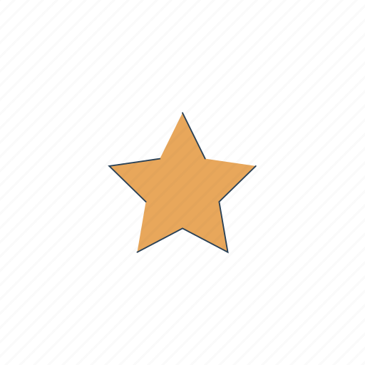 Objects, shape, star, night, rating, review icon - Download on Iconfinder