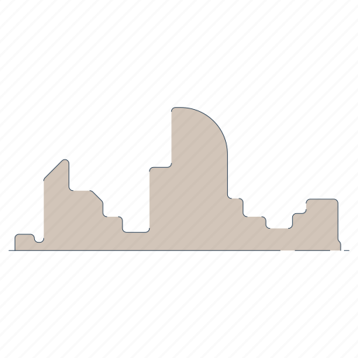 Objects, skyline, city, building, view, background icon - Download on Iconfinder