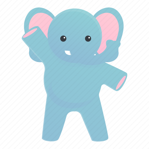 Baby, car, elephant, hi, say icon - Download on Iconfinder