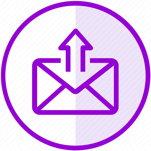 Email, envelope, inbox, letter, mail, send, upload icon - Download on Iconfinder