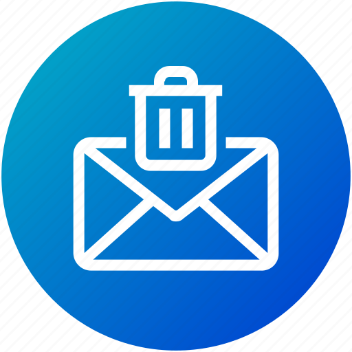 Delete, email, envelope, inbox, letter, mail, trash icon - Download on Iconfinder