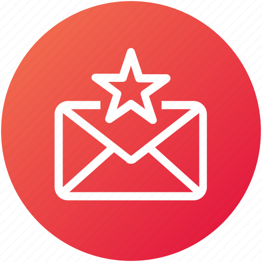 Bookmark, email, envelope, inbox, letter, mail, star icon - Download on Iconfinder